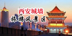 淫妇美穴中国陕西-西安城墙旅游风景区